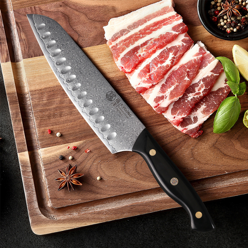 couteau-santoku-japonais-acier-damas-pakkawood-4