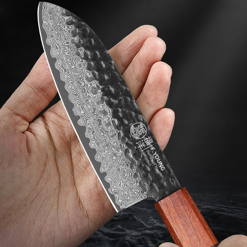 couteau-santoku-japonais-damas-bois-de-rose-4